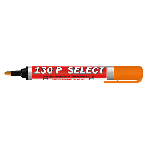 U-Mark JOB13007 Orange 130P Indus.Paint Marker - MPR Tools & Equipment