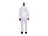 Ansell WH18-B-92-111-04 AlphaTec 1800 White Hooded Coverall Large - full body front view worn by model