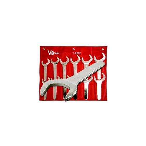 V8 Tools 9212 12 pieces Jumbo SAE Service Wrench Set - MPR Tools & Equipment