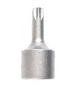 VIM Tools HCTSD30 1/4" Drive T30 x 3/4" Half Cut Security Torx (TR) Bit Socket - MPR Tools & Equipment