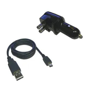 VIM Tools HS31 3-in-1 Micro USB Charger, Black - MPR Tools & Equipment