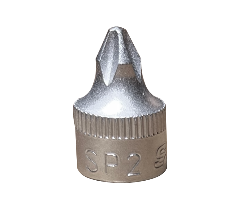 VIM Tools SP2 P2 Tip 1/4" Square Drive Stubby Philips Driver - MPR Tools & Equipment