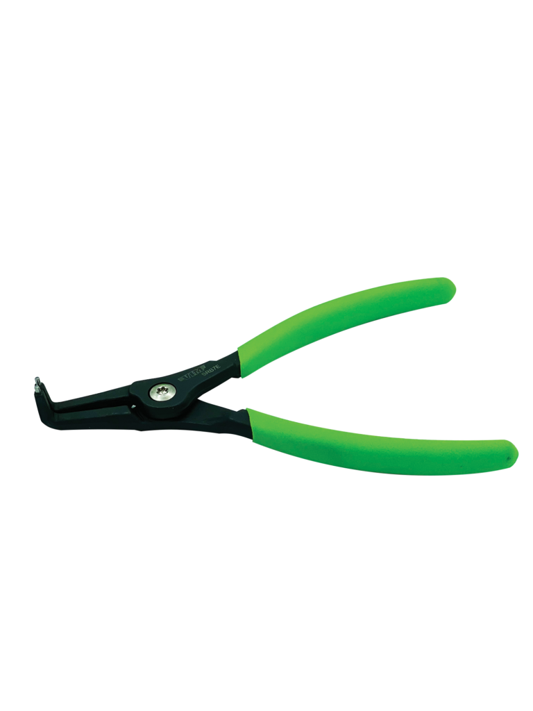 VIM Tools SRB7E Snap Ring Pliers, Bent 85 Degrees, External, 7" OAL (.071) Hardened Tips - MPR Tools & Equipment