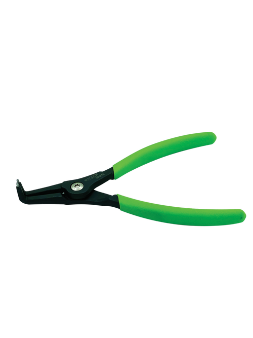 VIM Tools SRB7E Snap Ring Pliers, Bent 85 Degrees, External, 7" OAL (.071) Hardened Tips - MPR Tools & Equipment