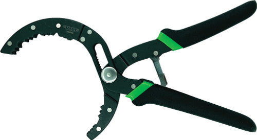 VIM Tools V2400G ADJUSTABLE LOCKING OIL FILTER PLIERS, RANGE: 2.36" TO 4.72" - MPR Tools & Equipment