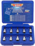 VIM Tools V5PSD 10-Piece 3/8" Drive 5-Point Security Driver Set - MPR Tools & Equipment