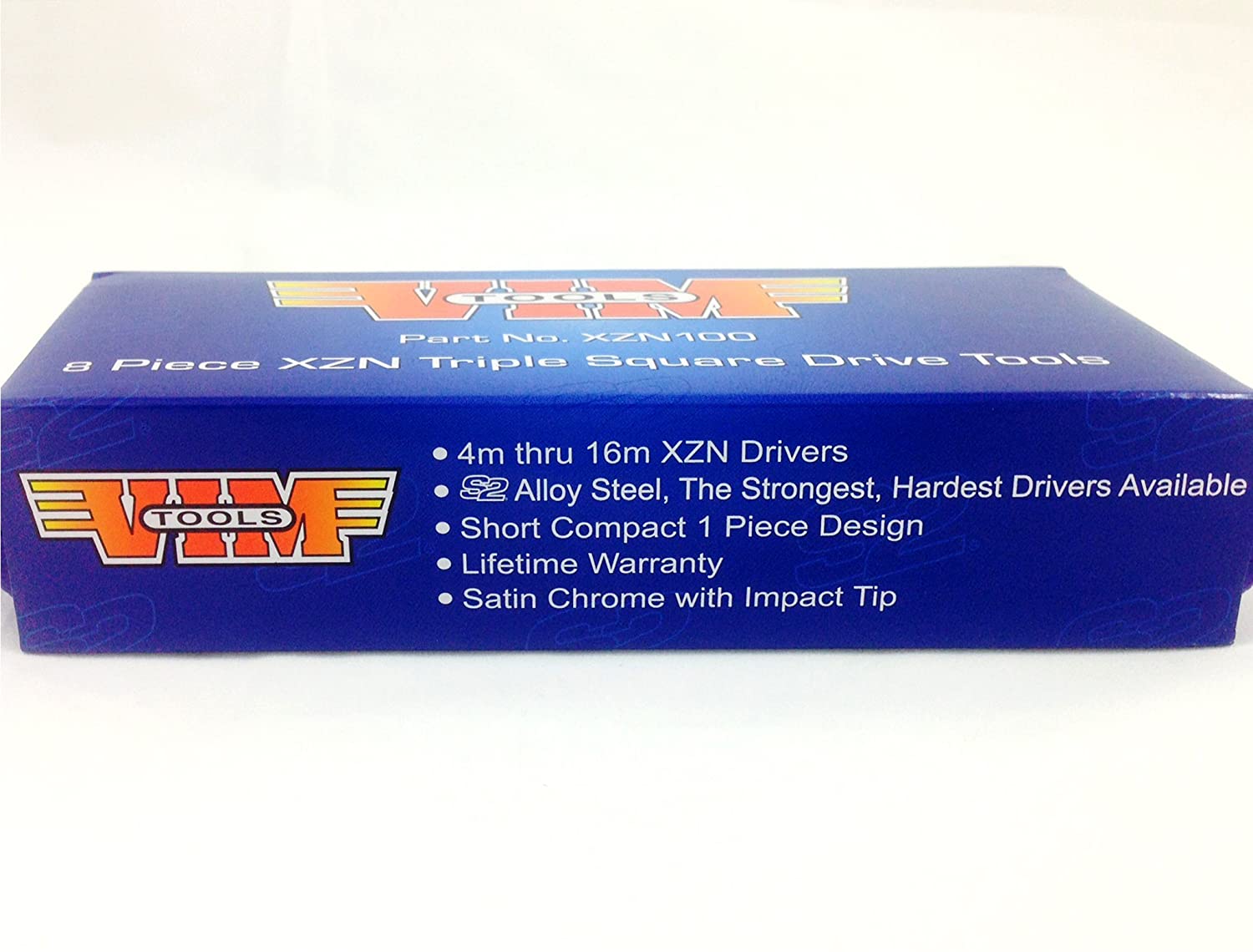 VIM Tools XZN100 XZN Bit Socket Set 4Mm-16Mm 3/8" Sq. Drive - MPR Tools & Equipment