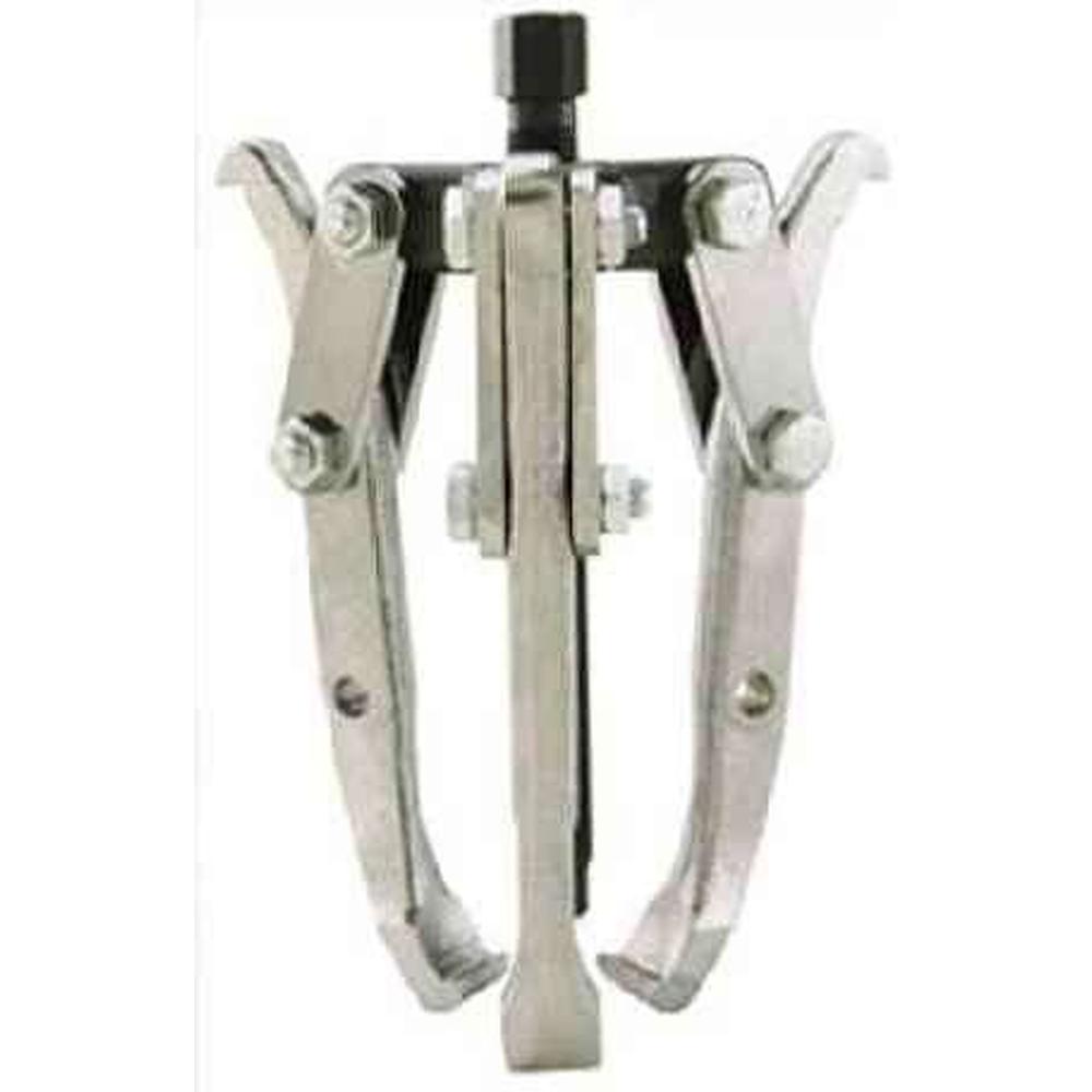 VXB Brand OTC 1027 Mechanical Grip-O-Matic 5-Ton Reversible 2/3 Jaw Puller 5-Ton reversible 2/3-long Jaw puller Maximum reach 5-1/2 inch and maximum spread 7 inch Screw size 9/16 inch-20 x 6-15/16 inch