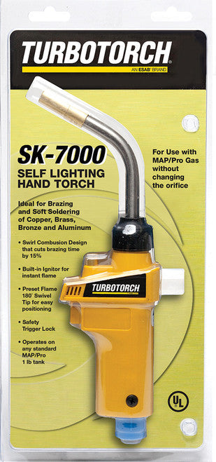 Victor 0426-4001 Sk-7000 Self-Lighting Hand Torch, For Use With Map/Pro Gas - MPR Tools & Equipment