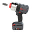 Ingersoll Rand W7153-K22 IQV20 DXS 1/2in Cordless Impact Wrench showing interchangeable drive attachment