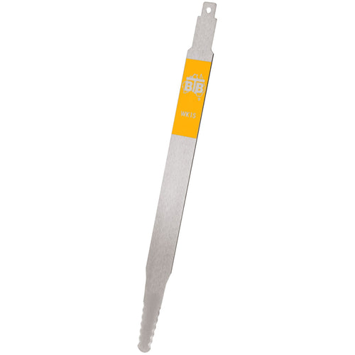 Equalizer WK1S BTB™ 11-3/4" Serrated Flat Blade with yellow color-coded label