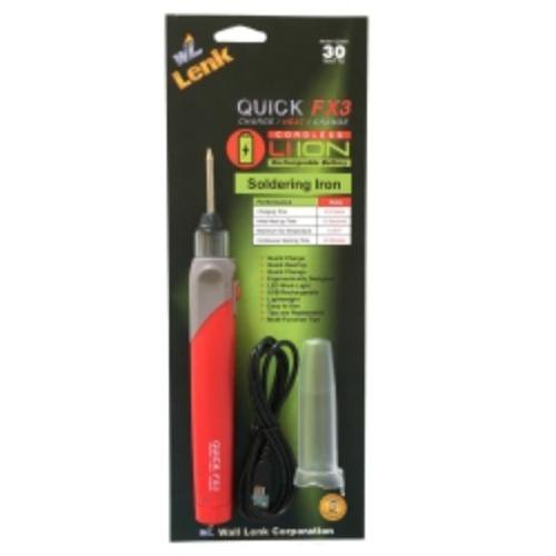 Wall Lenk Q30SI Quick FX3 Cordless Rechargeable Li-Ion Heat Tools - MPR Tools & Equipment