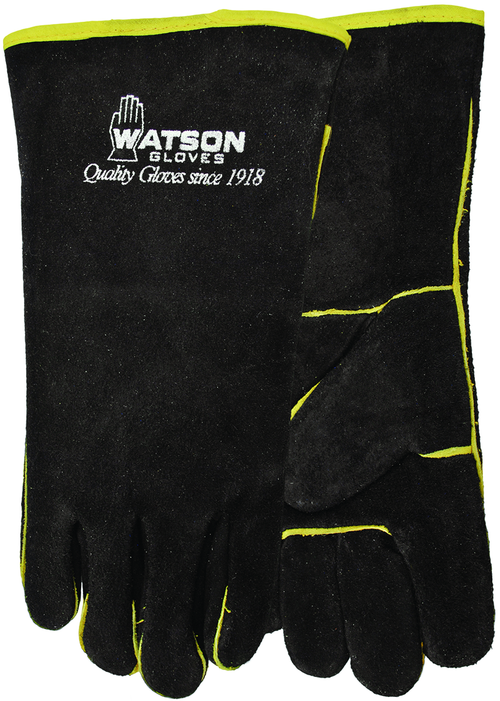 Watson Gloves WTS2756R 1 Pair Deluxe Split Leather Welding Gloves - MPR Tools & Equipment