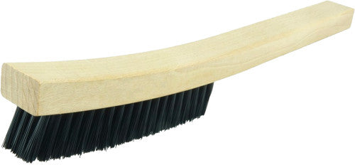 Weiler 44077 13" PLATER'S BRUSH, NYLON FILL, 4 X 18 ROWS - MPR Tools & Equipment