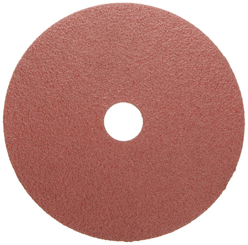 Weiler 59577 Tiger 7/8" Arbor. 4-1/2" Diameter. 80 Grit. Aluminum Oxide. Fiber Backing. Resin Fiber Disc (Packs of 25) - MPR Tools & Equipment