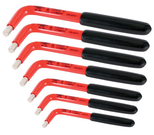 Wiha Tools 13691 7 Piece Insulated Hex L-Key Set - MPR Tools & Equipment