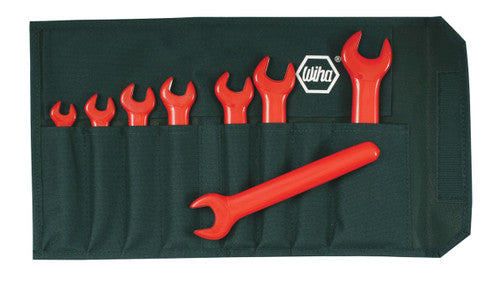 Wiha Tools 20093 8 Piece Insulated Open End Wrench Set - Metric - MPR Tools & Equipment