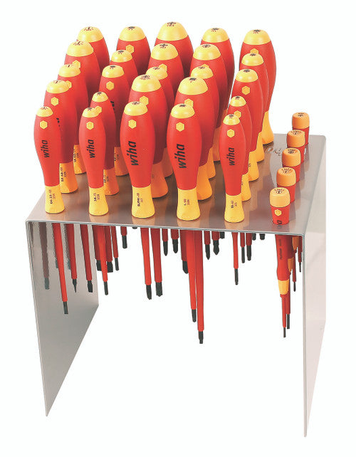 Wiha Tools 32199 30 Piece Insulated SoftFinish and PicoFinish Precision Screwdriver Workstation - MPR Tools & Equipment