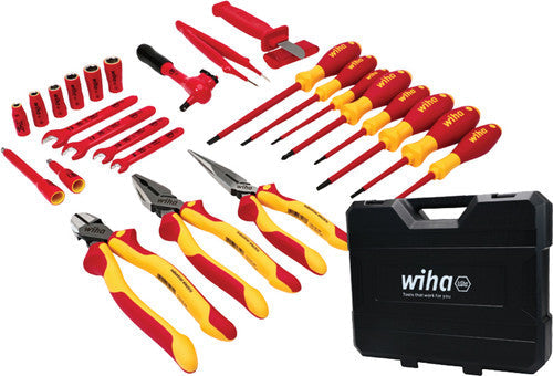 Wiha Tools 91890 26-PIECE INSULATED HYBRID & EV ESSENTIALS TOOL KIT - MPR Tools & Equipment