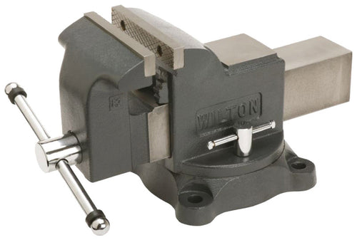 Wilton Tools 63304 WS8, Shop Vise, 8" Jaw Width 8" Jaw Opening, 4" Throat Depth - MPR Tools & Equipment