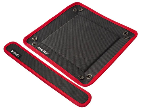 Sunex Tools SXMAGPACK 10" X 10" Folding Magnetic Tray with 2" X 12" Flexible Magnetic Strip Combo Pack