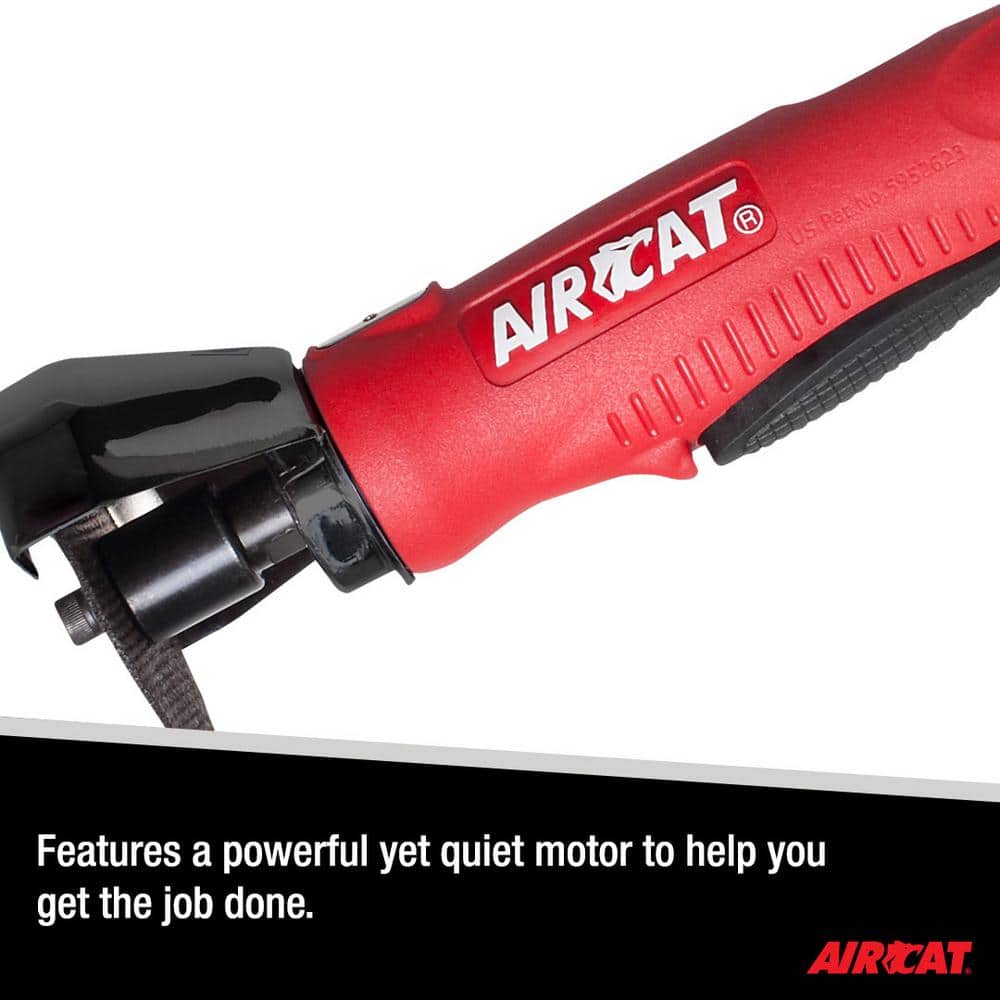 Aircat 6505 Cut-Off Tool close-up - powerful yet quiet motor design