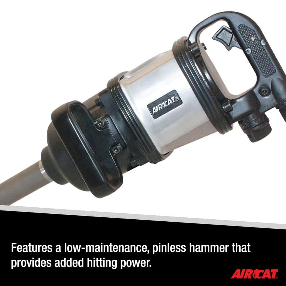 Aircat 1994 Super Duty Impact Wrench close-up highlighting low-maintenance pinless hammer for added hitting power