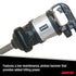 Aircat 1994 Super Duty Impact Wrench close-up highlighting low-maintenance pinless hammer for added hitting power