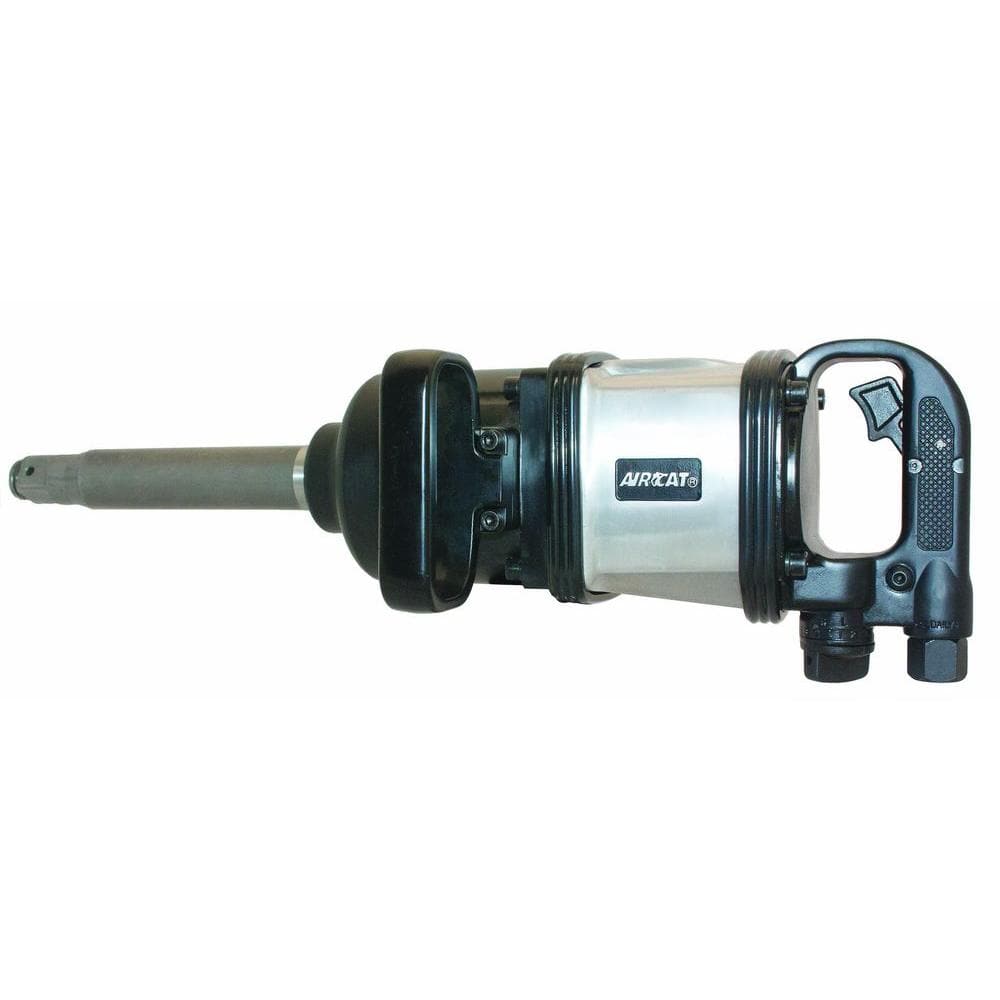 Aircat 1994 1-Inch Super Duty Impact Wrench with 8-Inch Extended Anvil, side profile view