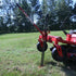 American Power Pull 14100 48 in. 4-Ton Farm Jack in Use on Farm Equipment Outdoors