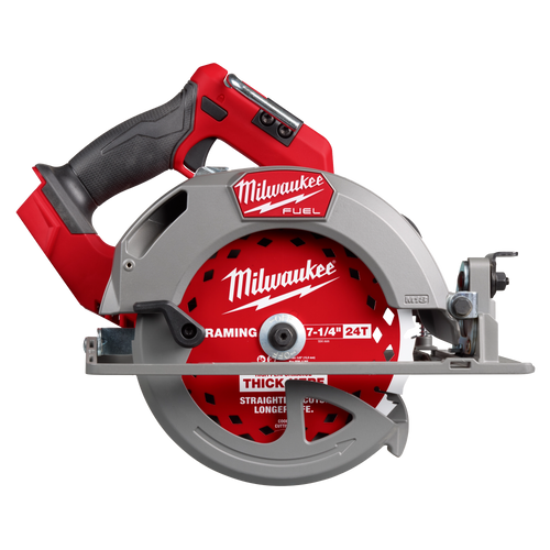 Milwaukee Tool 2834-20 M18 FUEL 7-1/4 in Circular Saw with 24T Thick Kerf Framing Blade