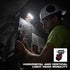 Milwaukee Tool 2359-20 M18 ROVER Flood Light showing 300-degree horizontal light head mobility