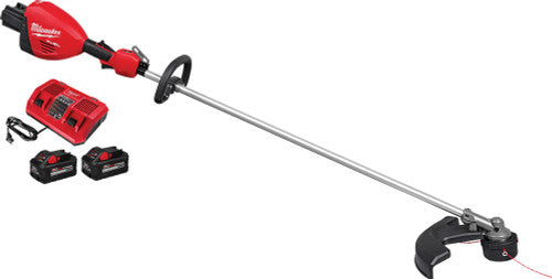 Milwaukee Tool 3006-22 M18 Fuel™ 17" Dual Battery String Trimmer Kit, (2) Xc8.0 Batteries, (1) Dual Bay Simultaneous Rapid Charger - MPR Tools & Equipment