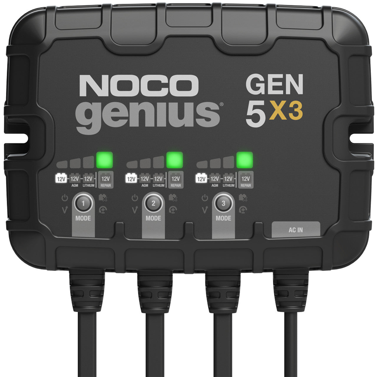 NOCO GEN5X3 3-Bank 15A Onboard Battery Charger