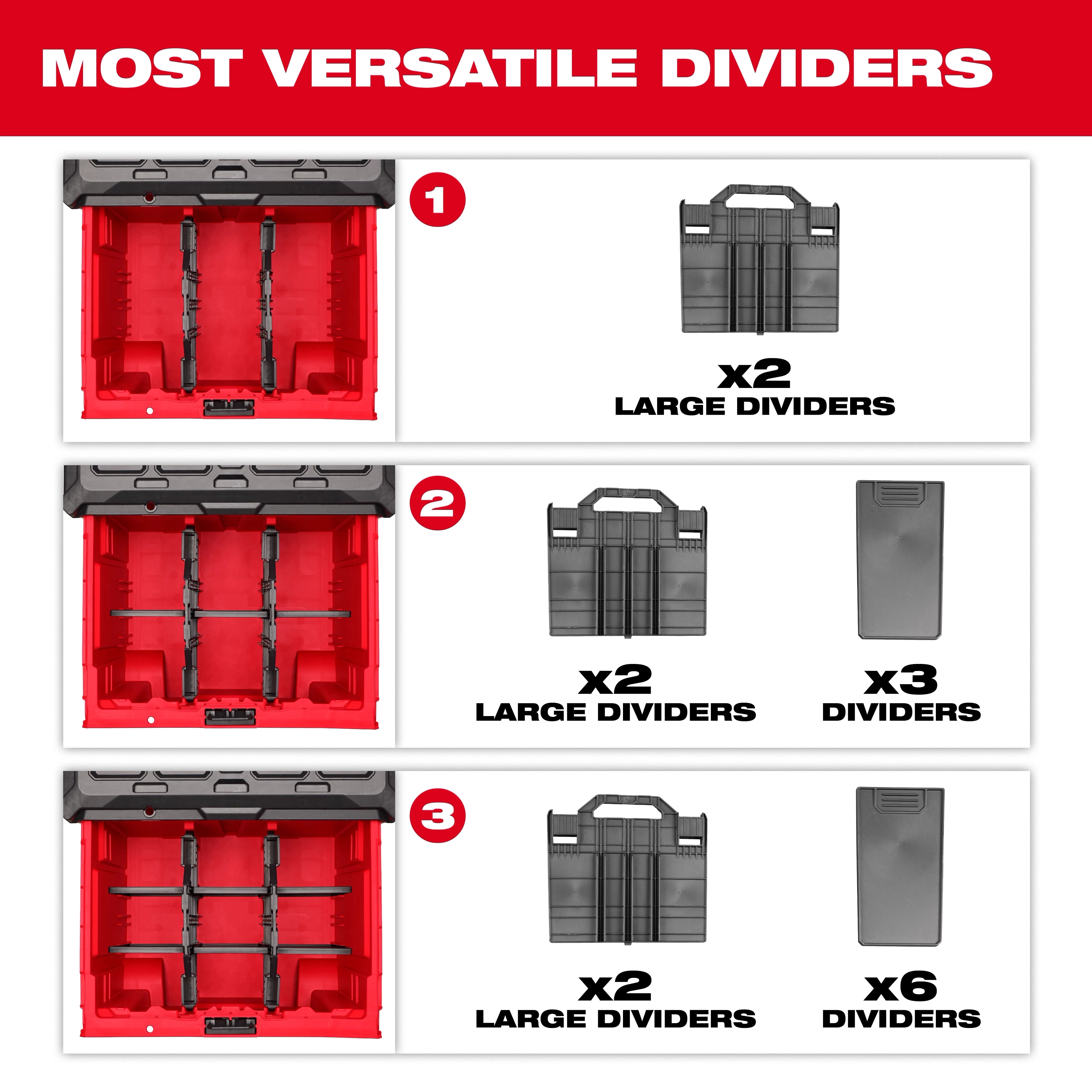 Milwaukee Tool 48-22-8420 PACKOUT Rolling Drawer Tool Box - Drawer Open