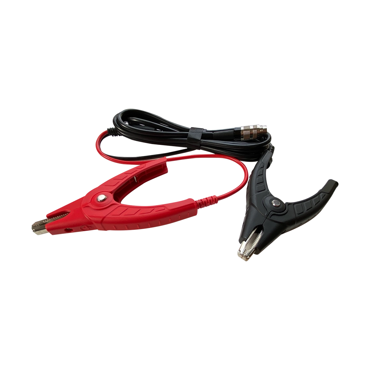 Autel BTCABLES Battery Tester Replacement Clamps and Cables - front view with red and black clamps