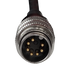 Autel BTCABLES multi-pin connector close-up showing gold pin interface