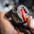 Sunex Tools SX1202 Impact Wrench close-up of one-hand switch regulator with forward/reverse control
