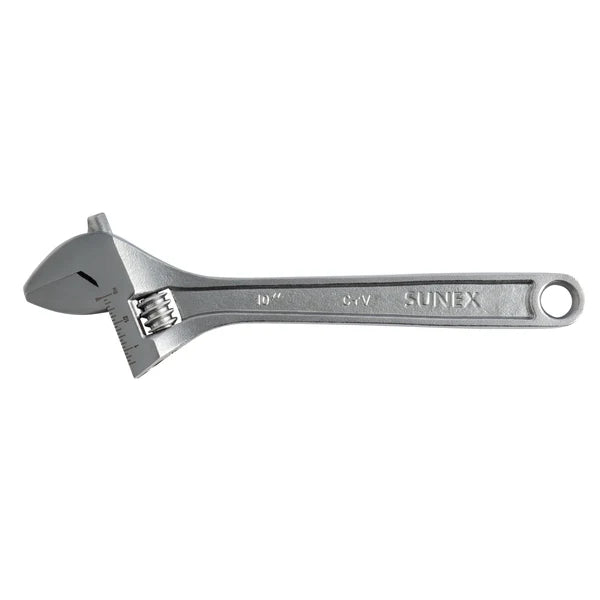 Sunex Tools SXAWS3C 3-pc Adjustable Wrench Set – 6", 8" & 10"