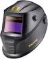 ESAB 700000490 Black Savage A40 Welding Helmet, Din 4, 9-13, 100mm X 50mm Viewing Area, External Grind Mode Button - MPR Tools & Equipment