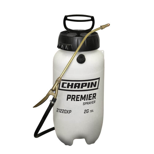 Chapin 21220XP 2-Gallon Premier Poly Pump Sprayer with brass wand and nozzle