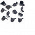 Coats 8182963 12-Pack Plastic Inserts for 182788 Metal Duckhead Mount/Demount Head