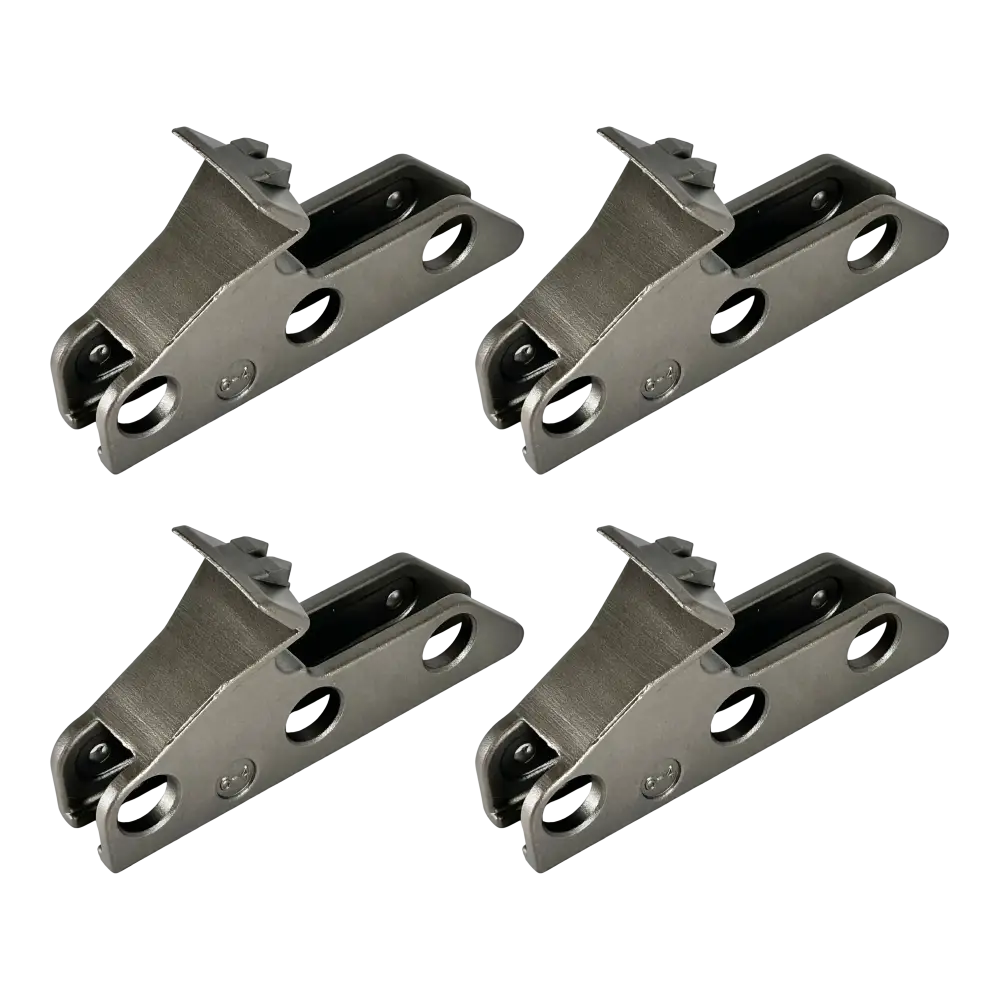 Coats 8184926 3-Position Steel Rim Clamp Jaw Set for X-Models Tire Changer, Set of 4 - Front View