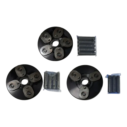Coats 85610104 Adjustable Pin Plate Set - three plate bases with adjustable arms and pin sets included