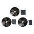 Coats 85610104 Adjustable Pin Plate Set - three plate bases with adjustable arms and pin sets included