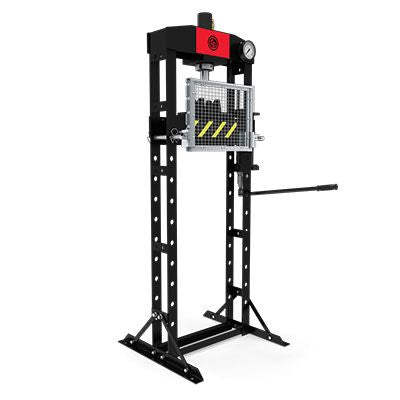 Chicago Pneumatic CP86201 20-Ton Hydraulic Workshop Press - 3D Right Angle View