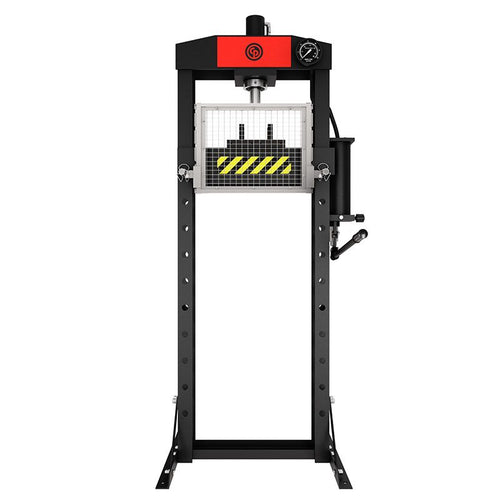 Chicago Pneumatic CP86201 20-Ton Hydraulic Workshop Press - Front View