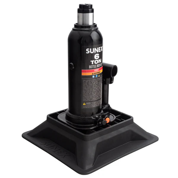 Sunex Tools 4406KIT 6-Ton Bottle Jack Kit, 8.5" - 20.4"