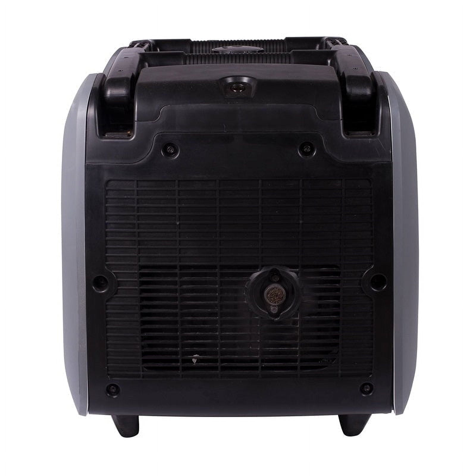 BE Power Equipment BE3600IE 3600W Digital Inverter Generator - rear ventilation view