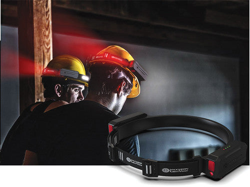 Maxxeon 00640 WorkStar LightVisor Safety Rechargeable Headlamp, 700/350/33 Lumens - MPR Tools & Equipment